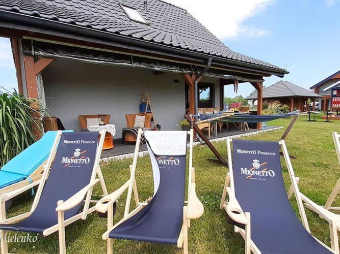 Holiday Home With A Terrace, Sauna, Jacuzzi Mielenko Eksteriør billede